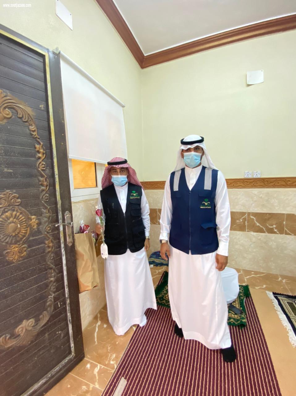 القطاع الجنوبي يتواجد بجامع الشعوب لمتابعة الالتزام بالاجراءات الوقائية  