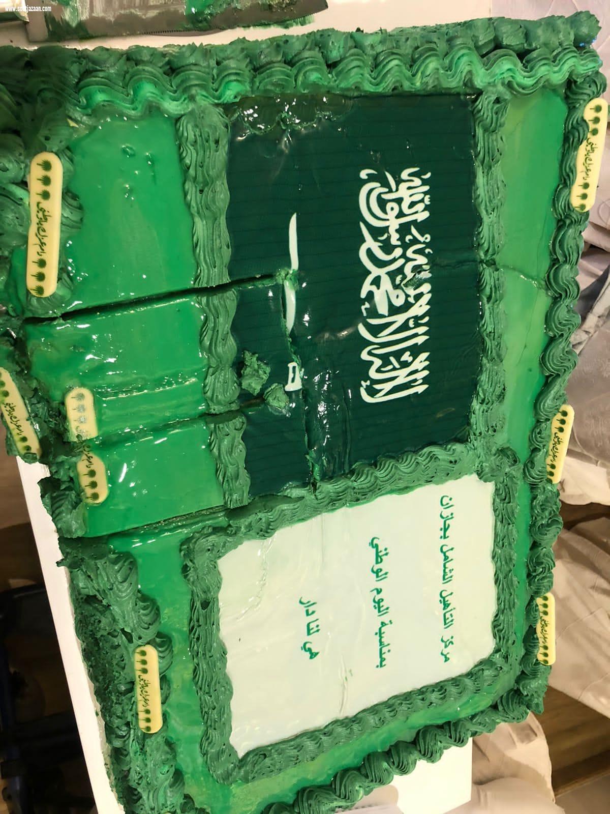 القسم النسائي بمركز التأهيل الشامل بجازان يحتفي باليوم الوطني ٩١