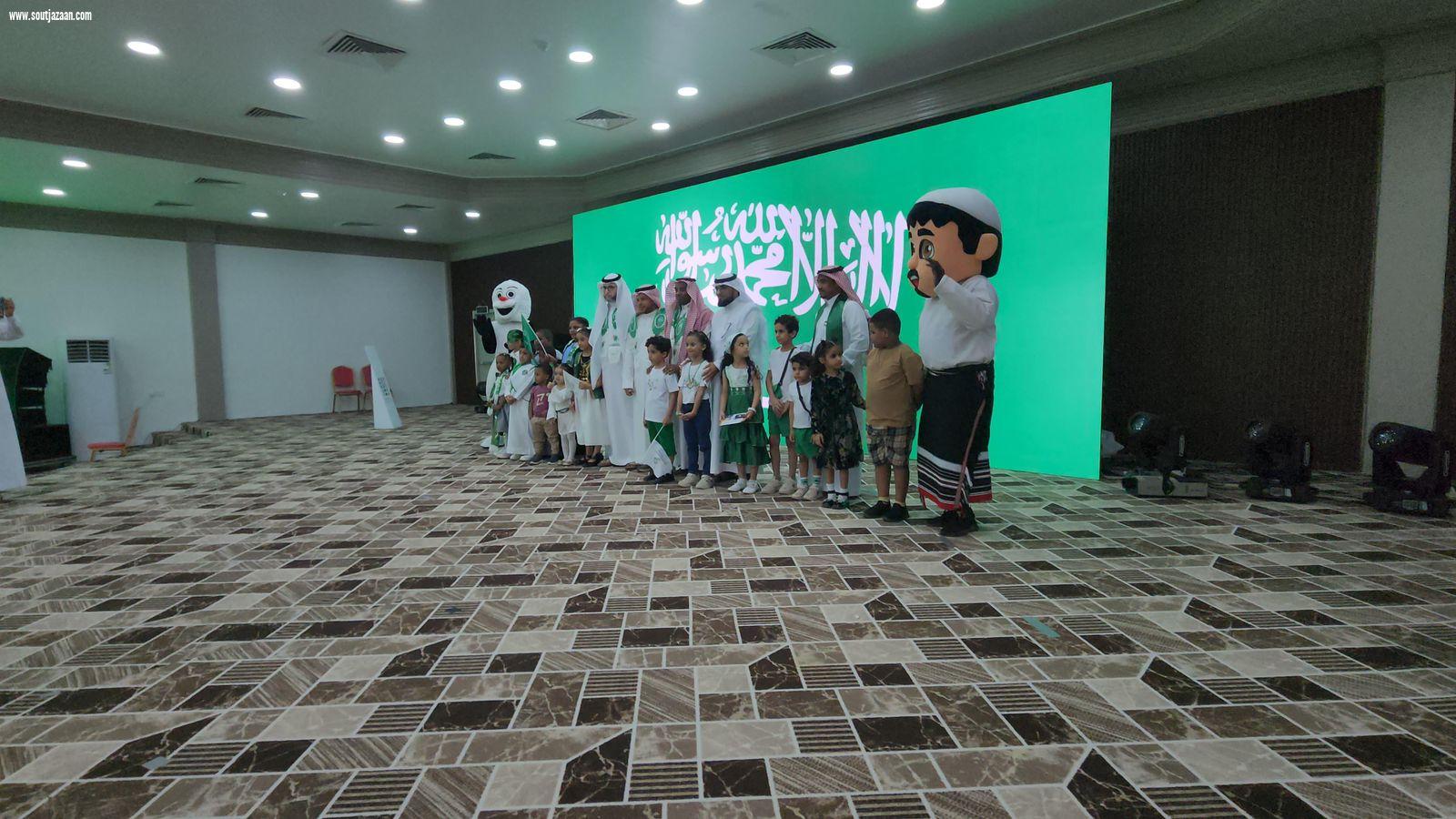 تستكمل فعاليات اليوم الوطني السعودي ٩٣ بمشاركة مركز الحقو والفطيحة 