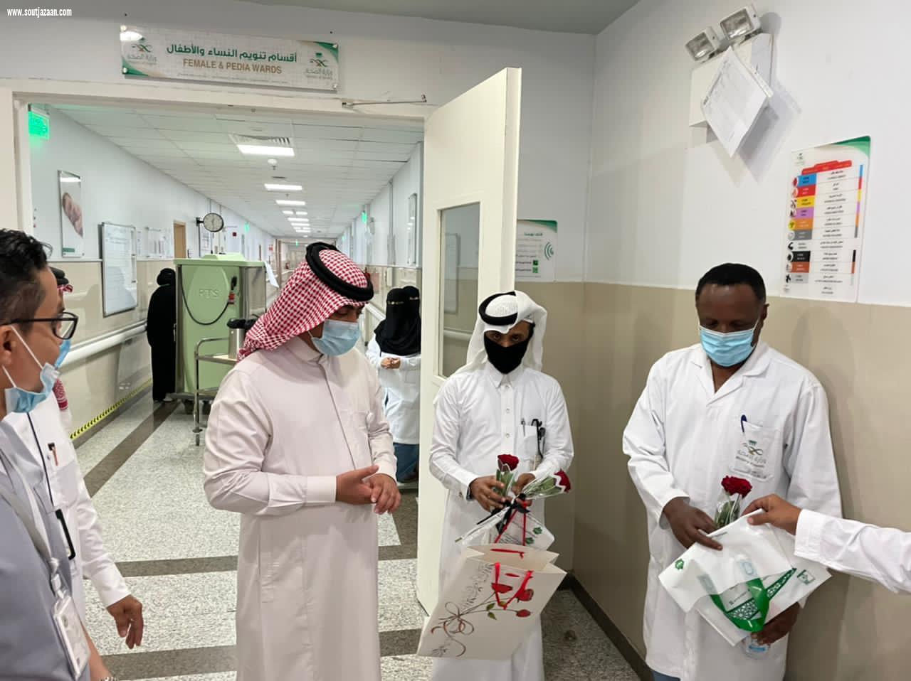 تفعيل اليوم العالمي للخدمة الاجتماعية بمستشفى بيش العام