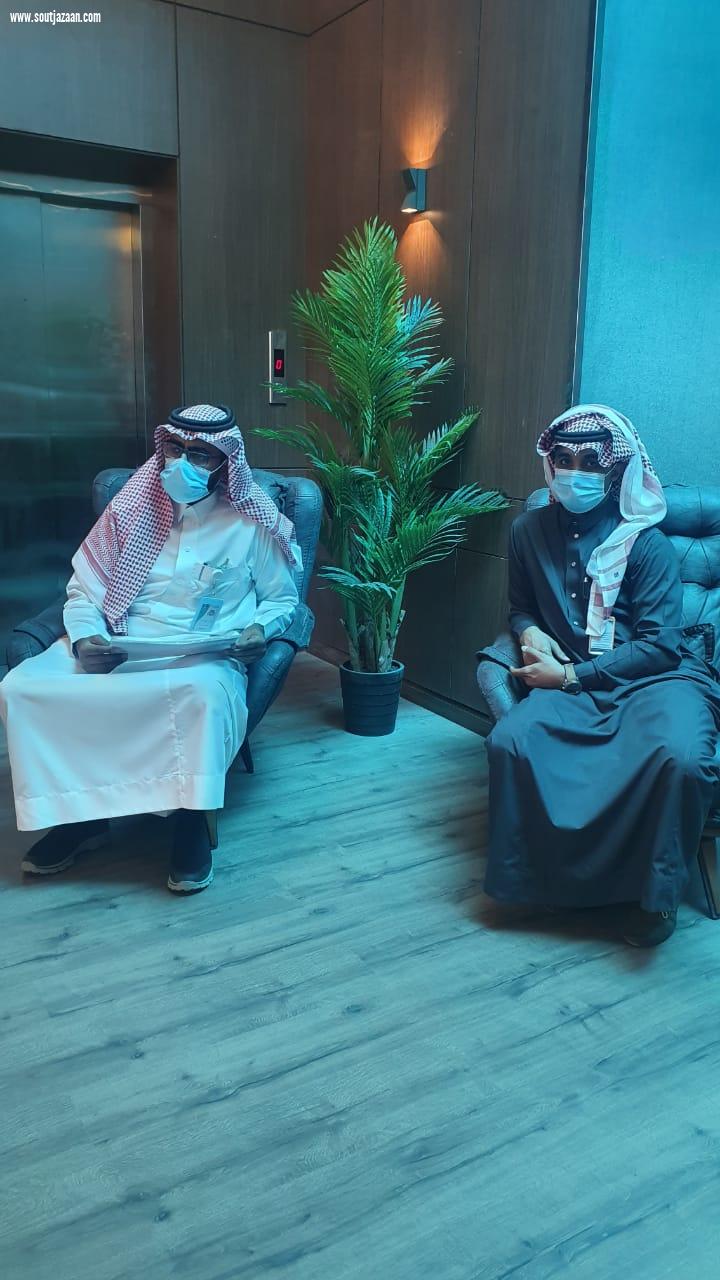 رئيس بلدية صامطة يستقبل فريق من القطاع الصحي بمنطقة جازان