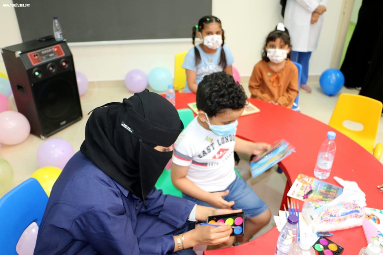 مركز الجمعية بجازان يطلق البرامج الموازية للأطفال