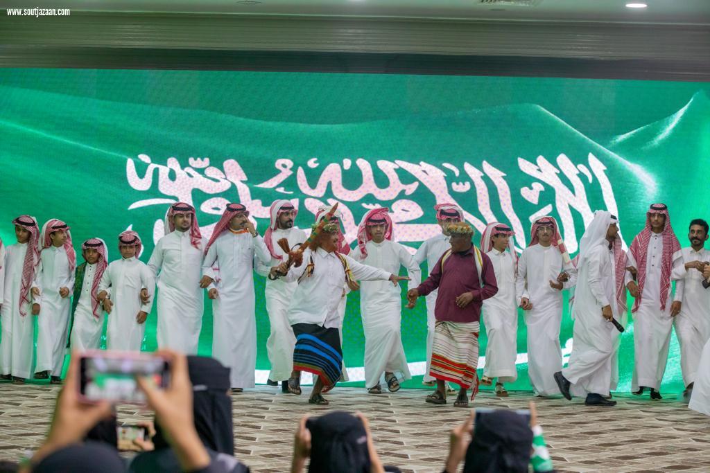 مركز مسلية و الخلاوية يستكملون فعاليات اليوم الوطني ٩٣ ببيش لليوم  الثالث 