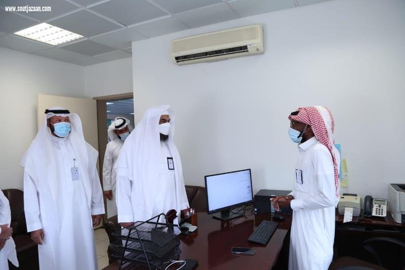 مدير عام هيئة الأمر بالمعروف بالقصيم يزور هيئة عنيزة 