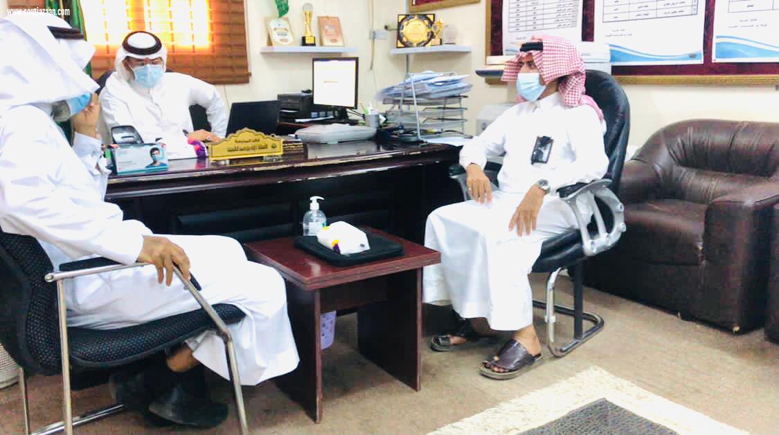 المعافا يتفقّد سير اختبارات الفصل الثاني في مدارس تعليم بيش