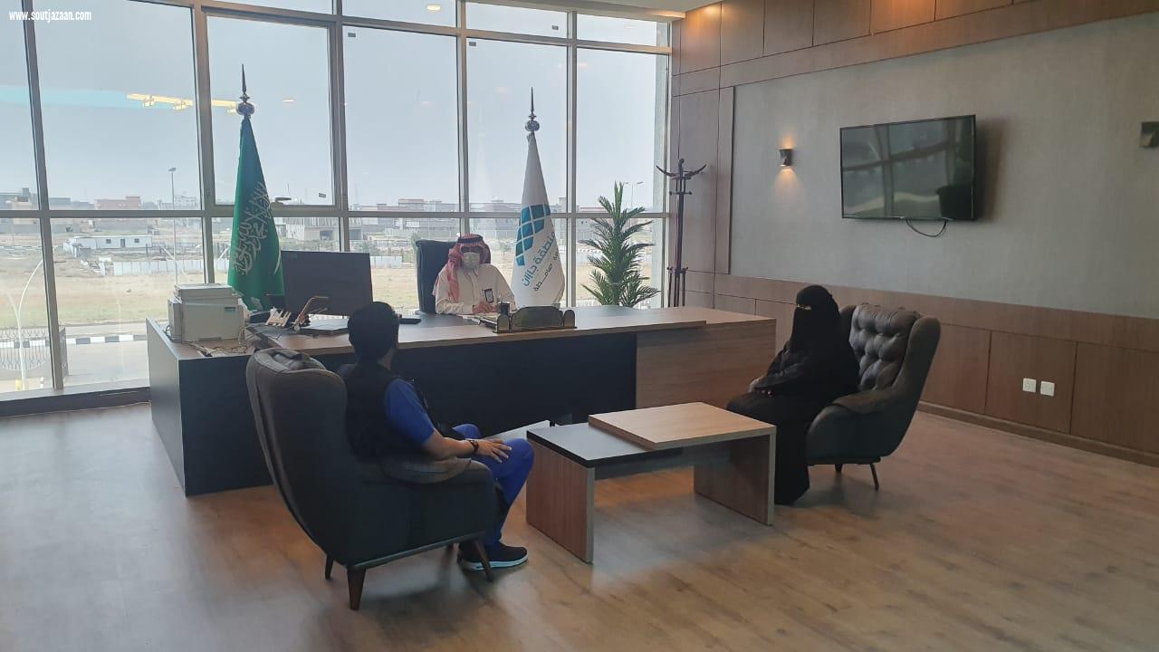 رئيس بلدية صامطة يستقبل فريق من القطاع الصحي بمنطقة جازان