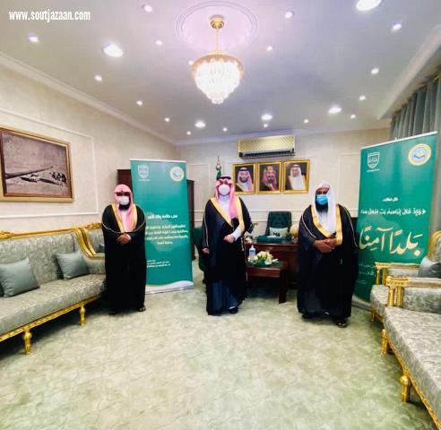 رئيس مركز شعبة نصاب يطلق حملة ربِّ اجعل هذا البلد آمنًا 