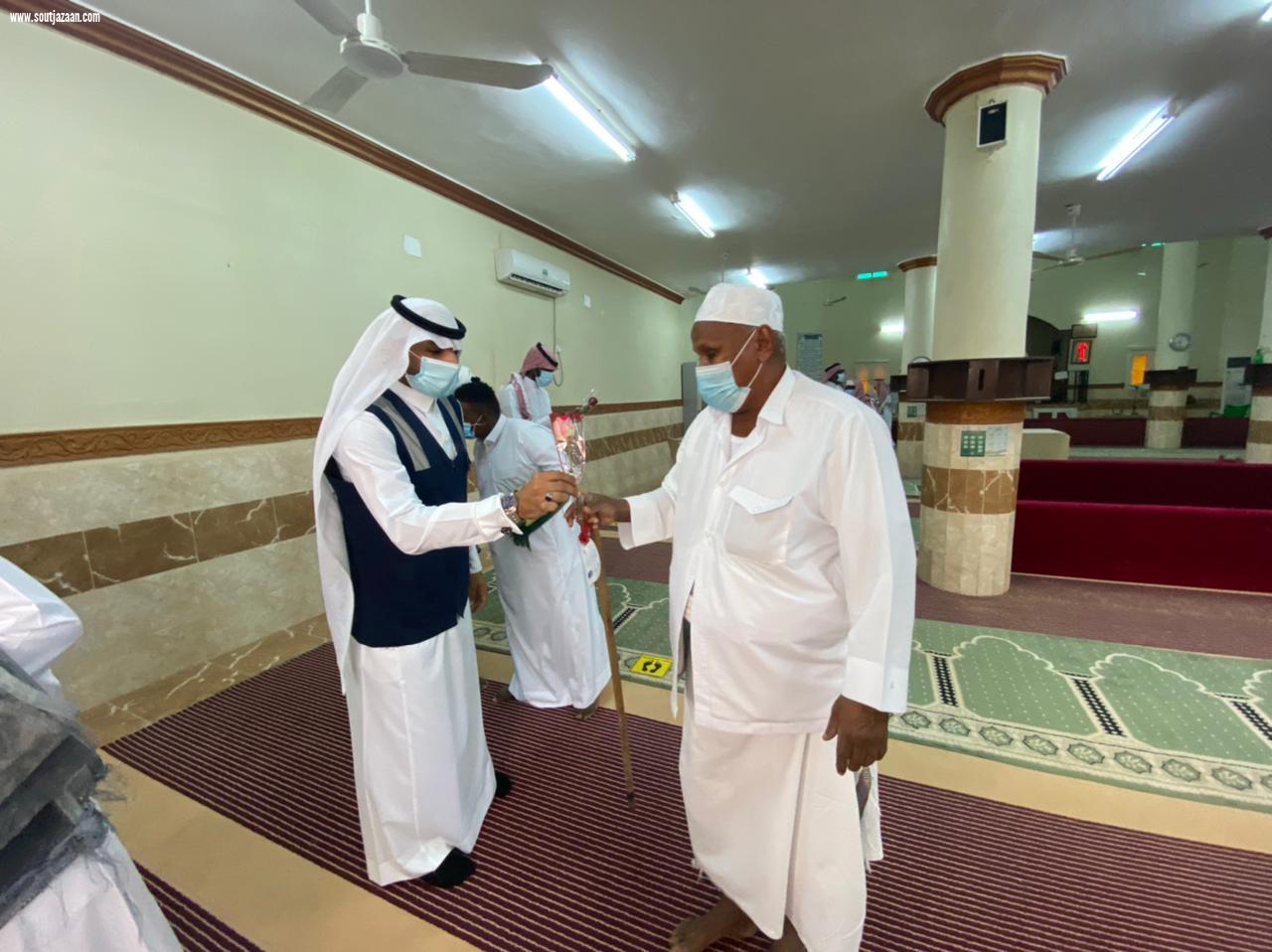 القطاع الجنوبي يتواجد بجامع الشعوب لمتابعة الالتزام بالاجراءات الوقائية  