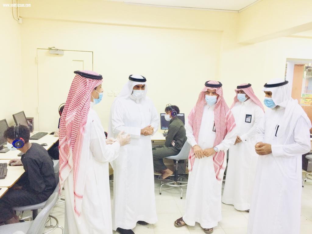 المعافا يتفقّد سير اختبارات الفصل الثاني في مدارس تعليم بيش