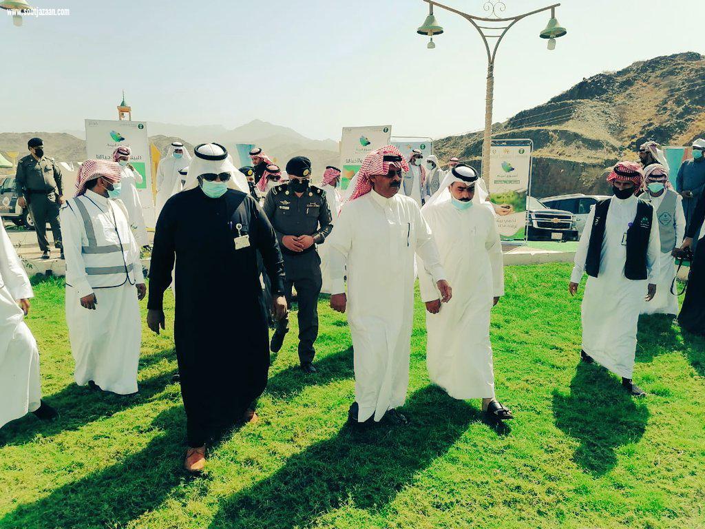 محافظ الريث يدشن أسبوع البيئه تحت شعار البيئة لنا ولأجيالنا