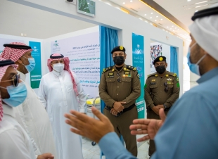 الريثي يدشن مركز لقاحات حضاري المسارحة