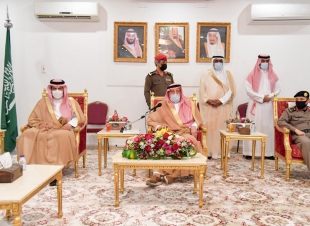 سمو أمير منطقة جازان يزور فرسان ويلتقي بمشايخ وأهالي المحافظة