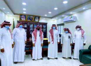 رئيس مركز الخشل يلتقي اعضاء المركز الاعلامي 