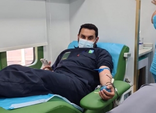 مستشفى بيش العام ينظم حملة للتبرع بالدم بالتعاون مع أرامكو