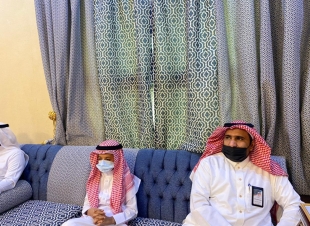 محافظ ضمد يكرم الفائزين من مكتب التعليم في مسابقة منصتي بحضور مدير عام تعليم صبيا