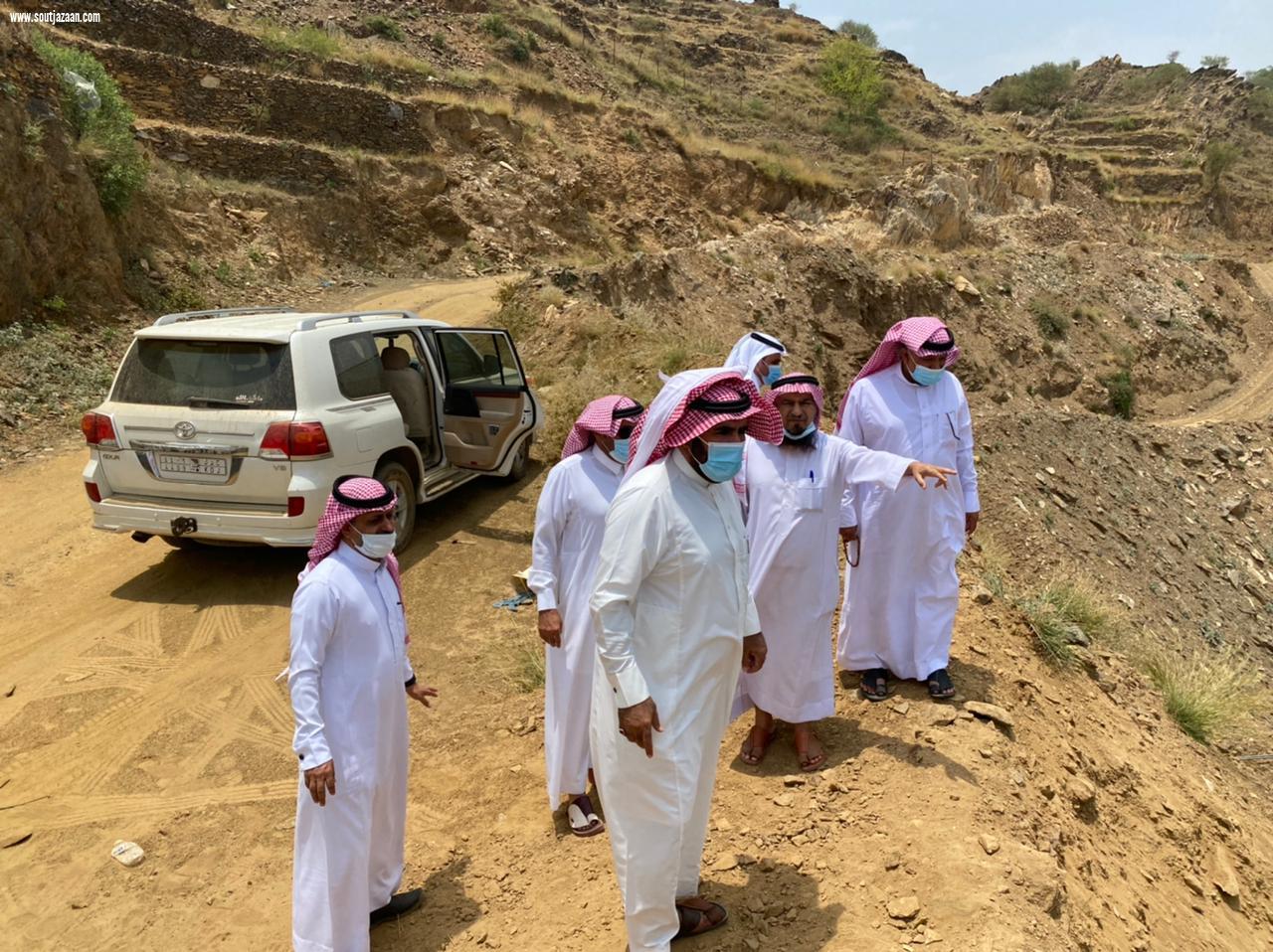 محافظ العيدابي يتفقد مركز بلغازي ومركز ريع مصيدة