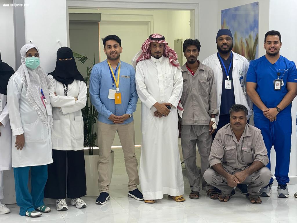 مركز صحي الحقلة بجازان يحقق شهادة اعتماد المركز السعودي لاعتماد المنشات الصحية سباهي