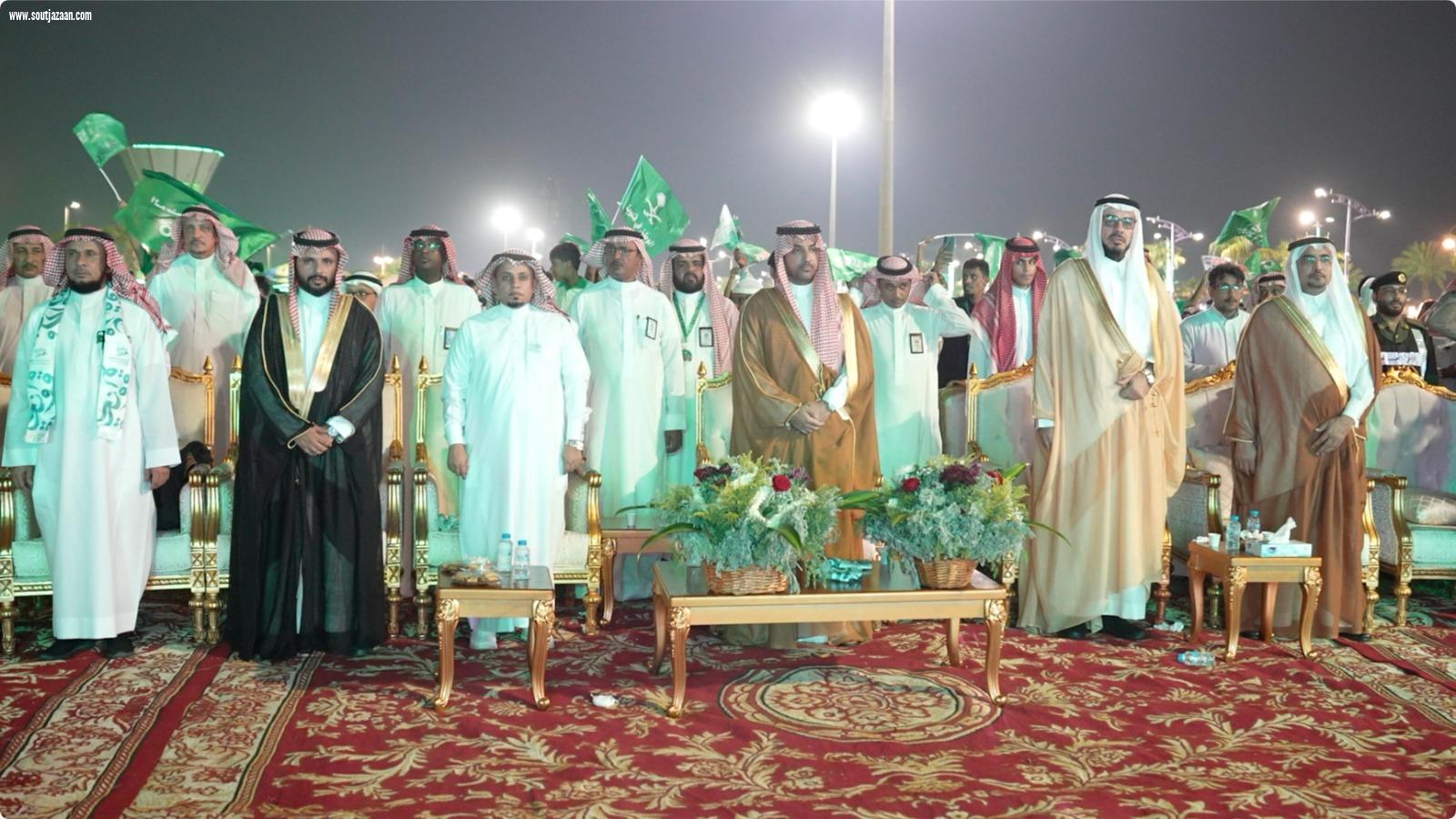 محافظ صبيا يرعى حفل الأهالي بمناسبة اليوم الوطني السعودي ٩٣