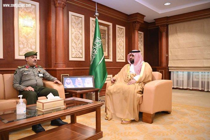 سمو نائب أمير جازان يستقبل مدير جوازات المنطقة