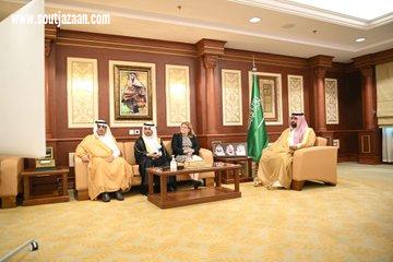 سمو نائب أمير جازان يستقبل وفد الصندوق الدولي للتنمية الزراعية إيفاد
