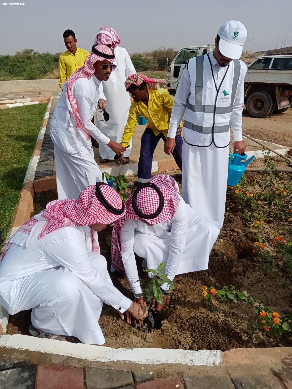 مكتب وزارة البيئة والمياه والزراعة بمحافظة احد المسارحه فعاليات اسبوع البيئة 2022 تحت شعار بيئتنا مسؤوليتنا