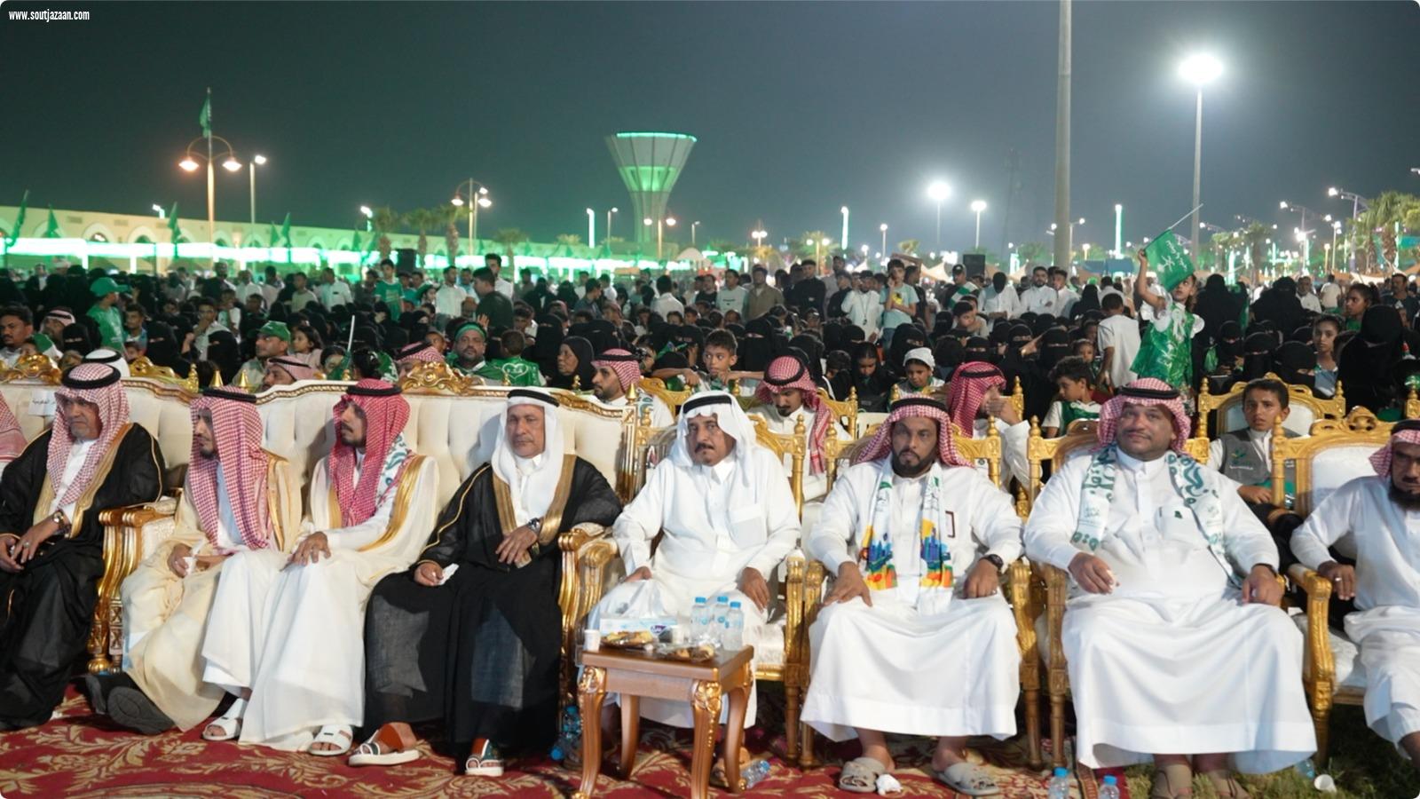 محافظ صبيا يرعى حفل الأهالي بمناسبة اليوم الوطني السعودي ٩٣