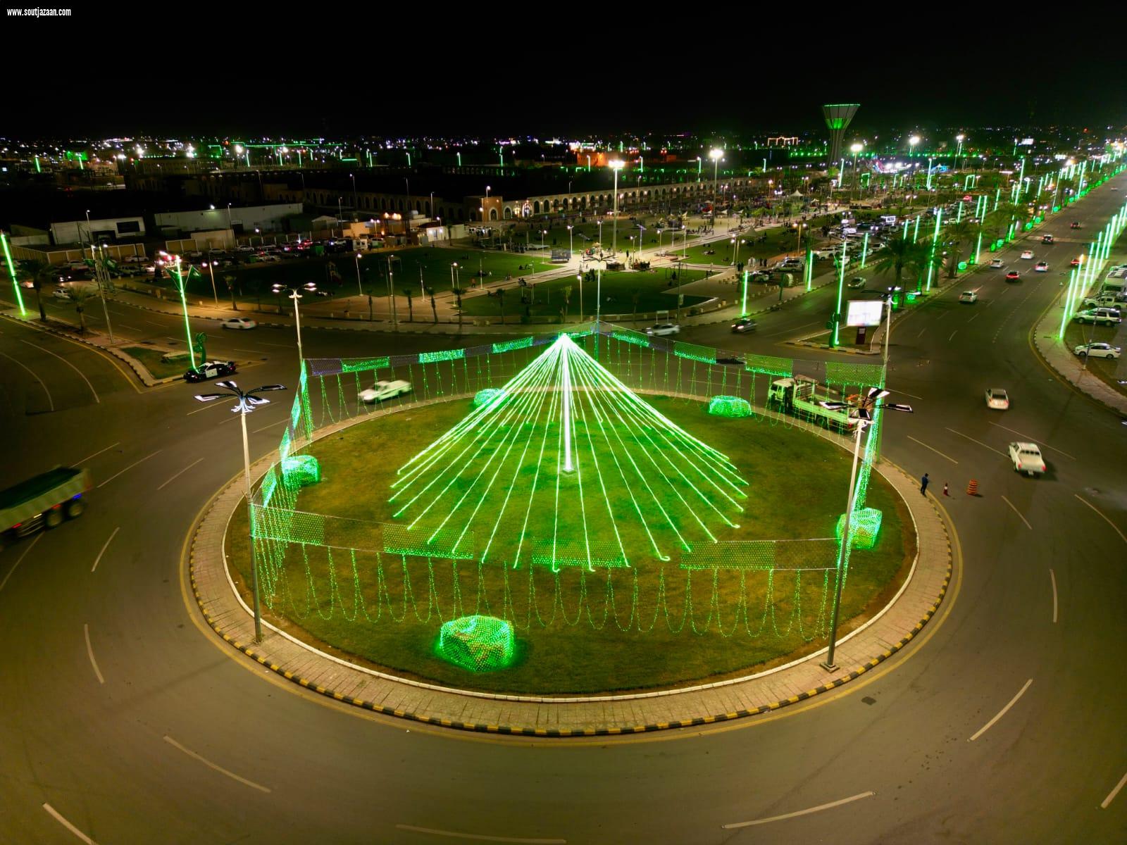 بلدية محافظة صبيا تنهي استعداداتها للاحتفال باليوم الوطني