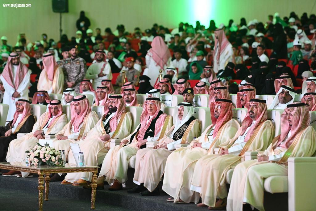 سمو أمير منطقة جازان يرعى حفل أهالي جازان  بمناسبة اليوم الوطني الـ 93 