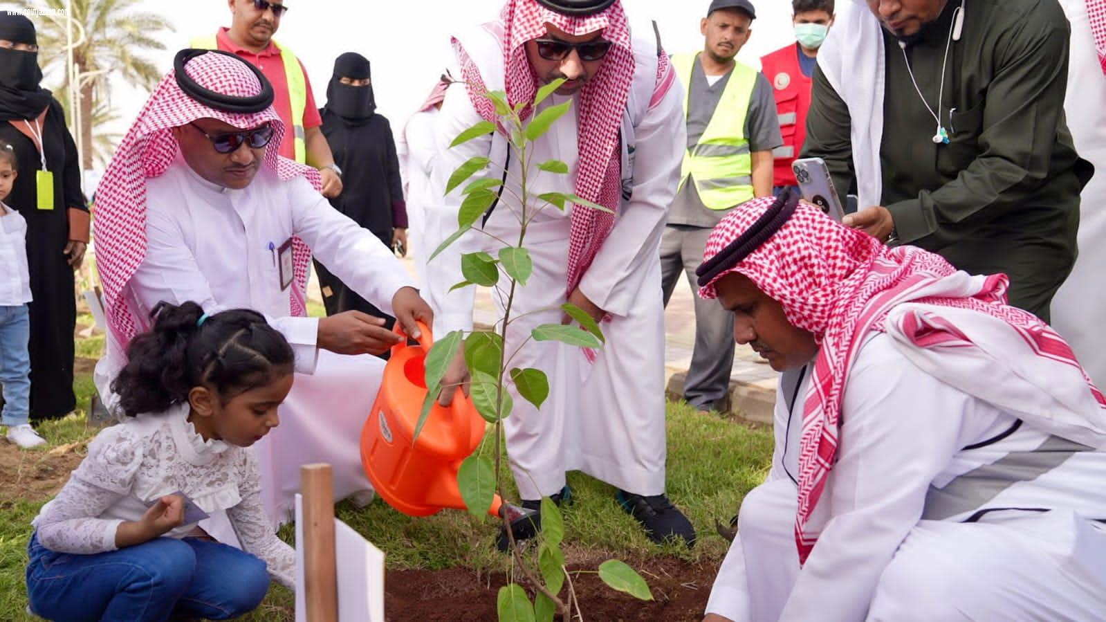 برعاية محافظ صبيا البلدية تُدشن مبادرة أسبوع البيئة تحت شعار بيئتنا مسؤوليتنا