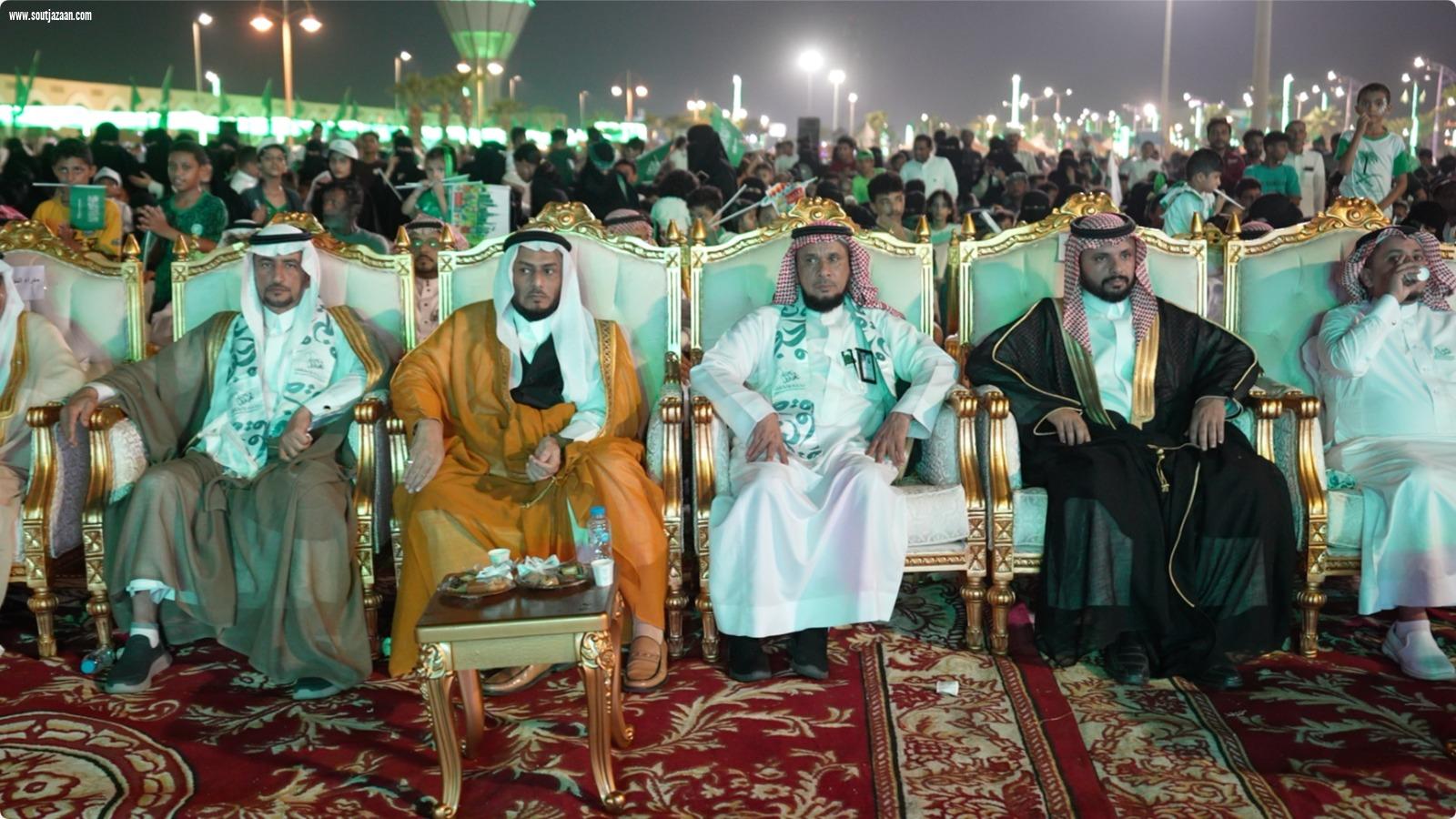محافظ صبيا يرعى حفل الأهالي بمناسبة اليوم الوطني السعودي ٩٣