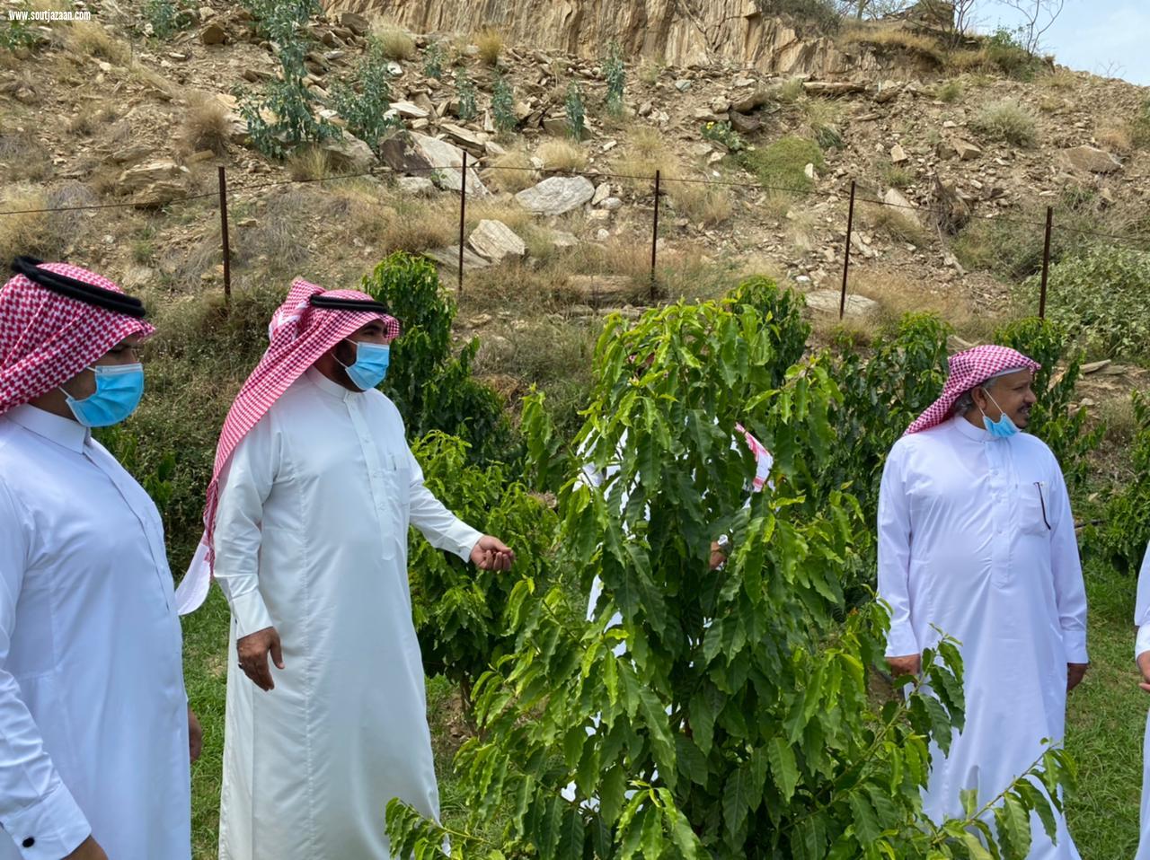 محافظ العيدابي يتفقد مركز بلغازي ومركز ريع مصيدة