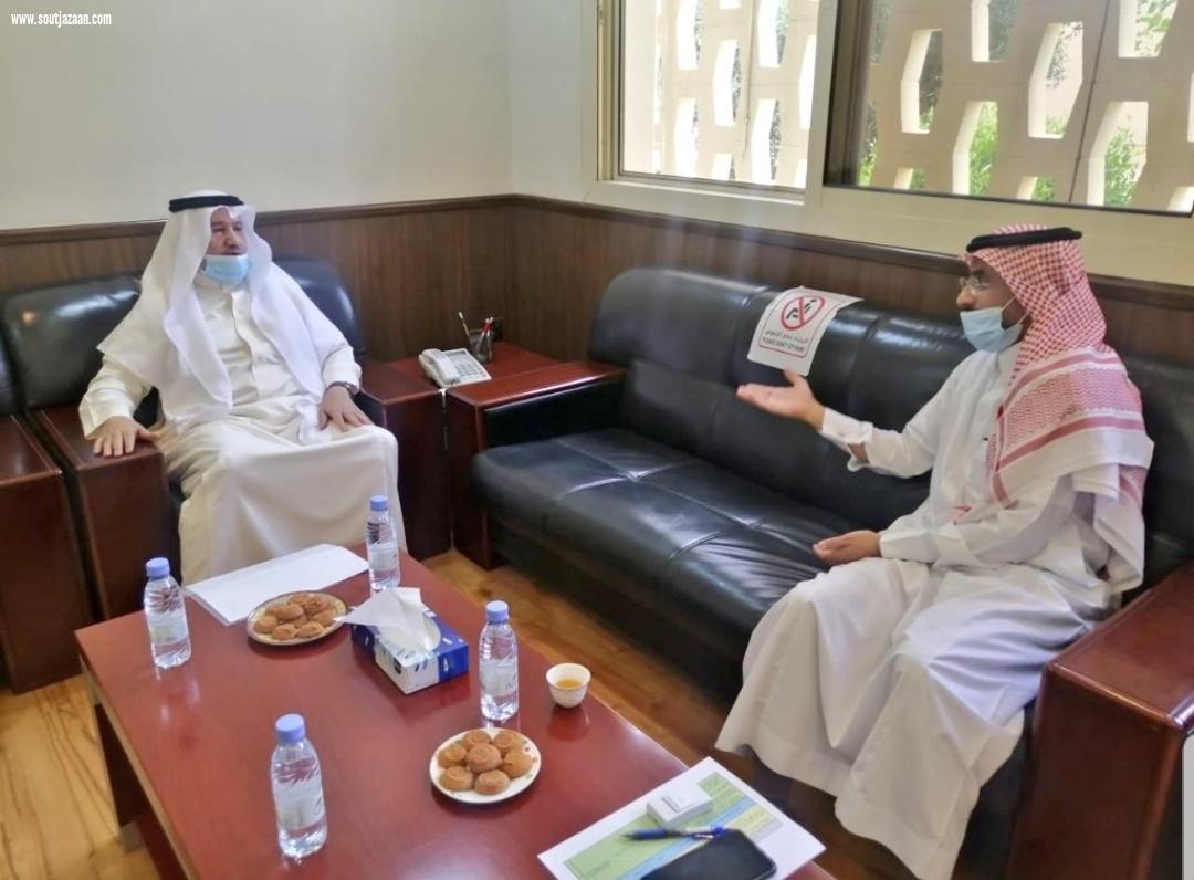 محافظ المجاردة يزور مدير إدارة التدريب التقني والمهني بمنطقة عسير 