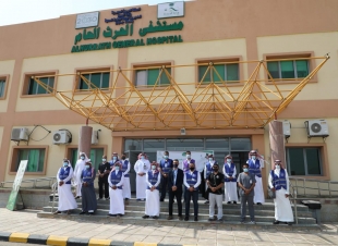 بدء العمل بنظام الملف الطبي الإلكتروني فيدا بمستشفى الحرث العام