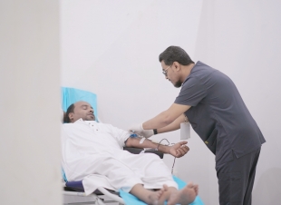 بن لبده يدشن حملة التبرع بالدم بمناسبة اليوم العالمي للمتبرعين بالدم