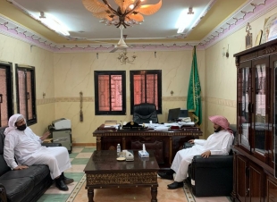 المدخلي يتفقد ادارة المساجد ومركز الدعوة بمحافظة فيفا 